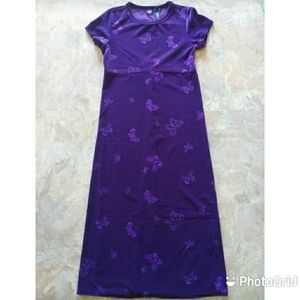 COPY - Girls Long Purple Dress